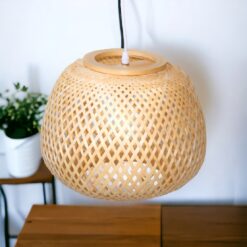 Liva pendel bambus lampe 3
